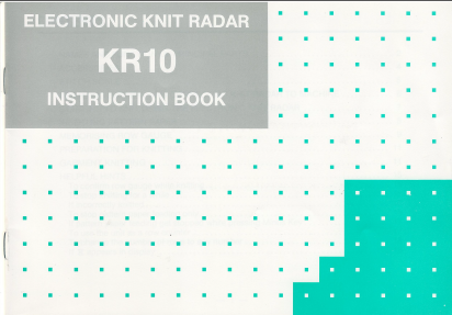 KR10 Knit Radar User Manual