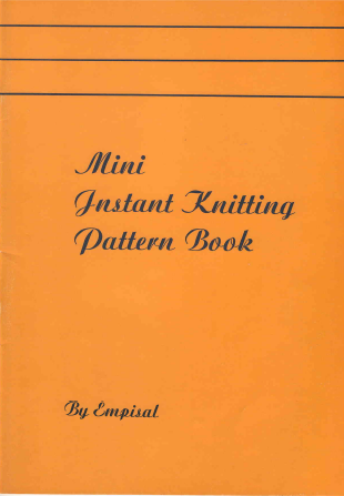 Empisal Mini Instant Knitter Stitch Pattern Book