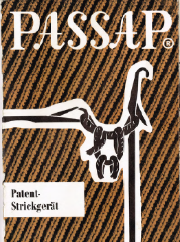 Passap Patentstrickgerät User Manual