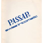 Passap Swiss Tricomatic Instruction Manual