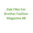 Brother Fashion Magazine 08 Files for Designaknit