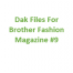 Brother Fashion Magazine 09 Files for Designaknit