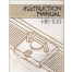 Singer HK100 Knitting Machine Instruction Manual